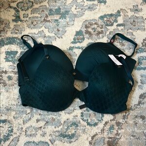 Victoria's Secret Dark Green Push up Bras Intimates